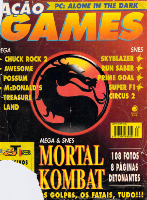Capa A&ccedil;&atilde;o Games N&ordm; 44